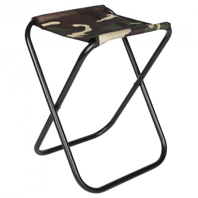 Складной стул (38,5х32,5х40см)(1,28кГ)(труба сталь Ø16х1мм)(макс. нагрузка: 90кГ)(камуфляж), R 86750 от компании Интернет-магазин ProComfort - фото 1