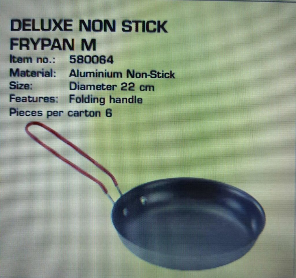 Сковорода Deluxe Non Stick Frypan M 22 cm 580064 Easy Camp от компании Интернет-магазин ProComfort - фото 1