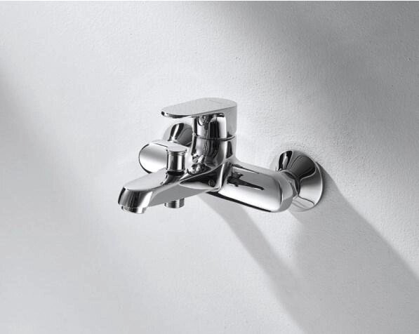 Смеситель Bravat Alfa F6120178CP-01 для ванны с коротким изливом от компании Интернет-магазин ProComfort - фото 1