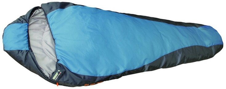 Спальный мешок HIGH PEAK Мод. LIGHT PACK 1200 (темно-серый/синий), R 89131 от компании Интернет-магазин ProComfort - фото 1