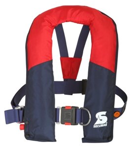 Спасательный жилет secumar arkona harness 220N (50кг)(баллон co²43г.)(красный/синий) R 30386