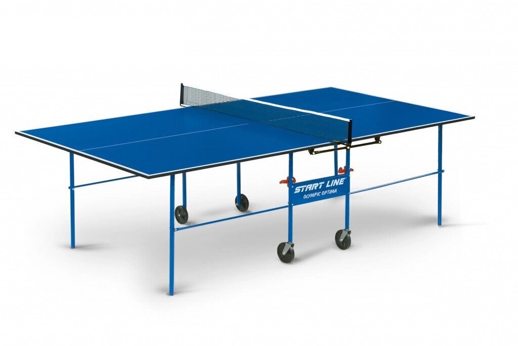 Стол теннисный Start line Olympic BLUE без сетки (6020) от компании Интернет-магазин ProComfort - фото 1
