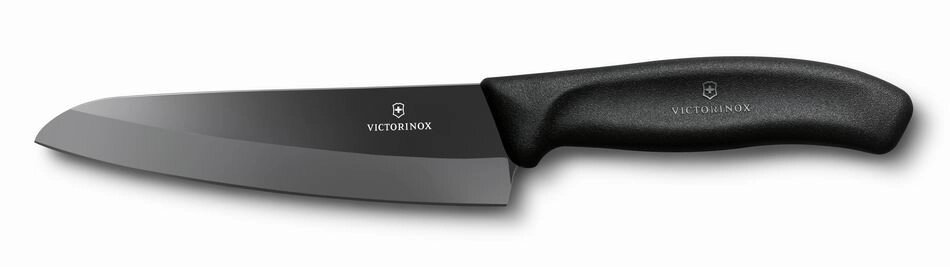 Столовый нож VICTORINOX Мод. CARVING KNIFE CERAMIC BLACK #7.2033.15G (15см), R18896 от компании Интернет-магазин ProComfort - фото 1