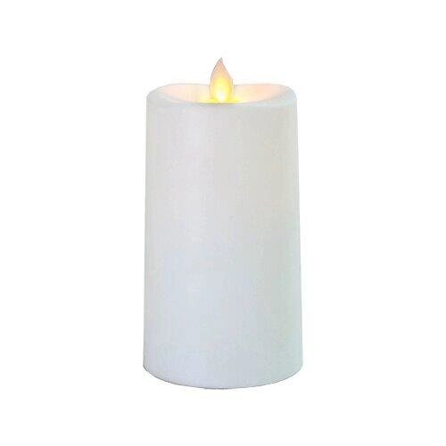 Свеча светильник LED белая с мерцающим пламенем 063-87 от компании Интернет-магазин ProComfort - фото 1