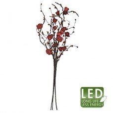 Светильник светодиод. Веточки красной розы 70х25см 581-26 от компании Интернет-магазин ProComfort - фото 1