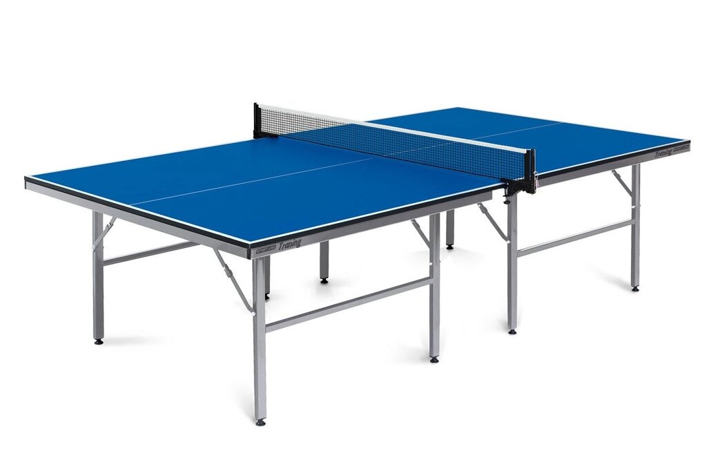 Теннисный стол Start Line Sport 18 мм, мет. кант, без сетки, регулируемые опоры от компании Интернет-магазин ProComfort - фото 1