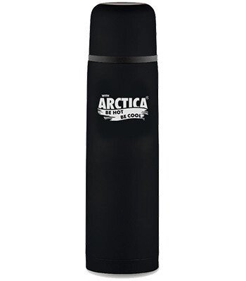 Термос ARCTICA (1,0л) Цвет черный от компании Интернет-магазин ProComfort - фото 1