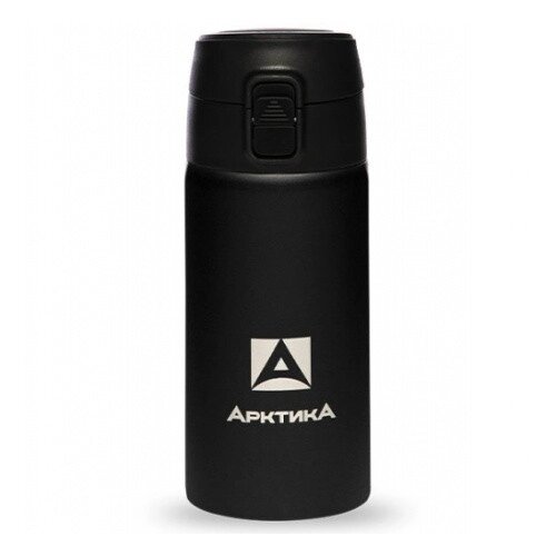 Термос ARCTICA  DRINK (0,35л)(6ч)(металл)(с поилкой)-текстурный черный, R 84600 от компании Интернет-магазин ProComfort - фото 1