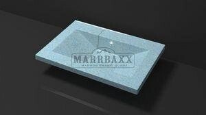 Умывальник Marbaxx Джуди V7 голубой от компании Интернет-магазин ProComfort - фото 1