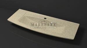 Умывальник Marbaxx Кристин V12 песочный фреш от компании Интернет-магазин ProComfort - фото 1