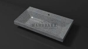 Умывальник Marbaxx Пегги V8 темно серый от компании Интернет-магазин ProComfort - фото 1