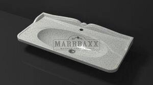 Умывальник Marbaxx Селби V10 светло серый от компании Интернет-магазин ProComfort - фото 1
