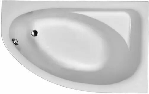 Ванна акриловая KOLO SPRING R асимметричная 160х100 cм, правая, в комплекте, белая (XWA3060000) от компании Интернет-магазин ProComfort - фото 1