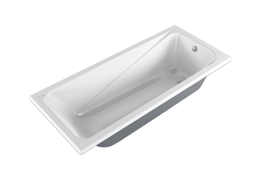 Ванна акриловая МЕТАКАМ Light 1,5 LIG150 150х70х40 см (ванна+ножки) от компании Интернет-магазин ProComfort - фото 1