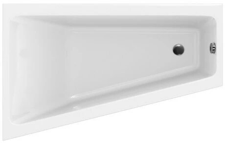 Ванна асимметричная Cersanit CREA 160x100 левая белый (P-WA-CREA*160-LNL) от компании Интернет-магазин ProComfort - фото 1