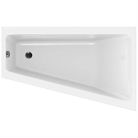 Ванна асимметричная Cersanit CREA 160x100 правая белый (P-WA-CREA*160-RNL) от компании Интернет-магазин ProComfort - фото 1
