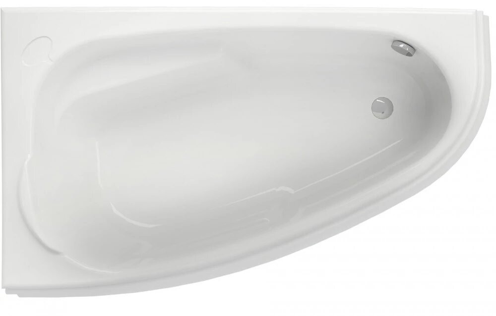 Ванна асимметричная Cersanit JOANNA 150x95 левая (без монтажного комплекта)(63336) от компании Интернет-магазин ProComfort - фото 1