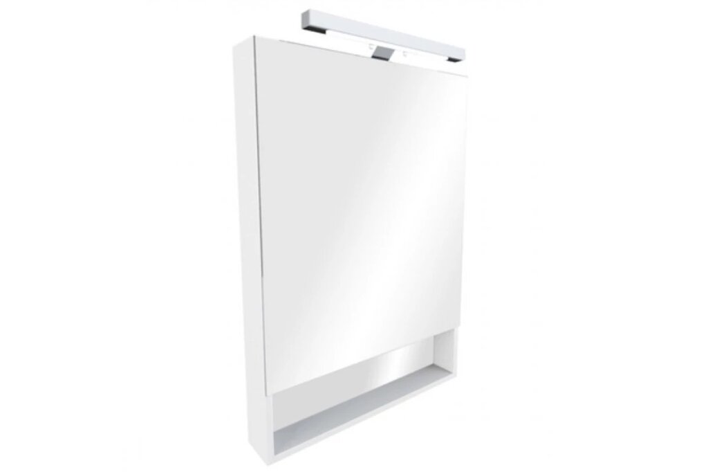 Зеркальный шкаф 80 см Roca GAPZRU9302750 белый от компании Интернет-магазин ProComfort - фото 1