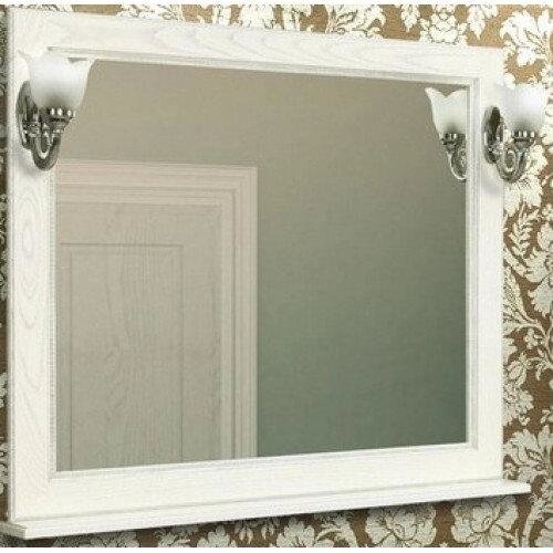 Зеркало Акватон Жерона 105 белое серебро 1A158802GEM20 от компании Интернет-магазин ProComfort - фото 1