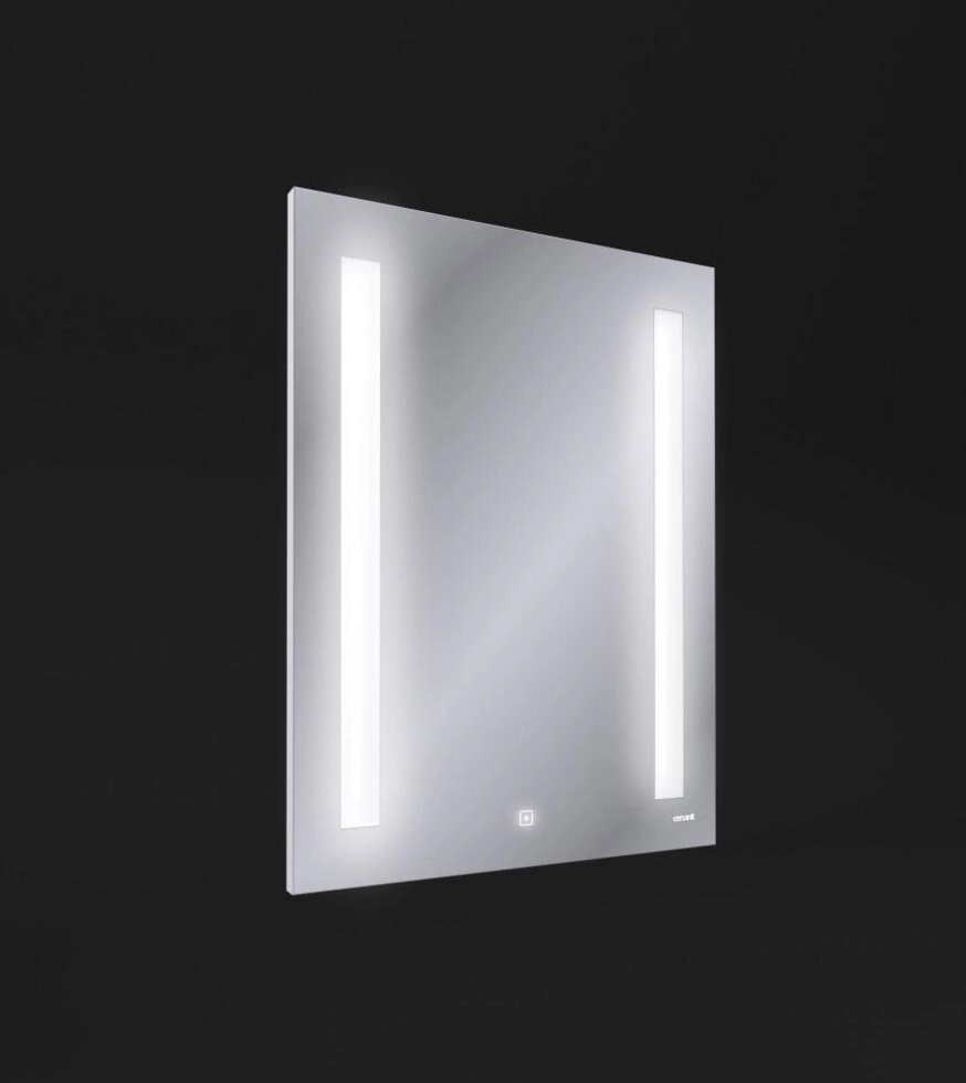 Зеркало Cersanit LED 020 base 60x80 с подсветкой прямоугольное (KN-LU-LED020*60-b-Os) от компании Интернет-магазин ProComfort - фото 1