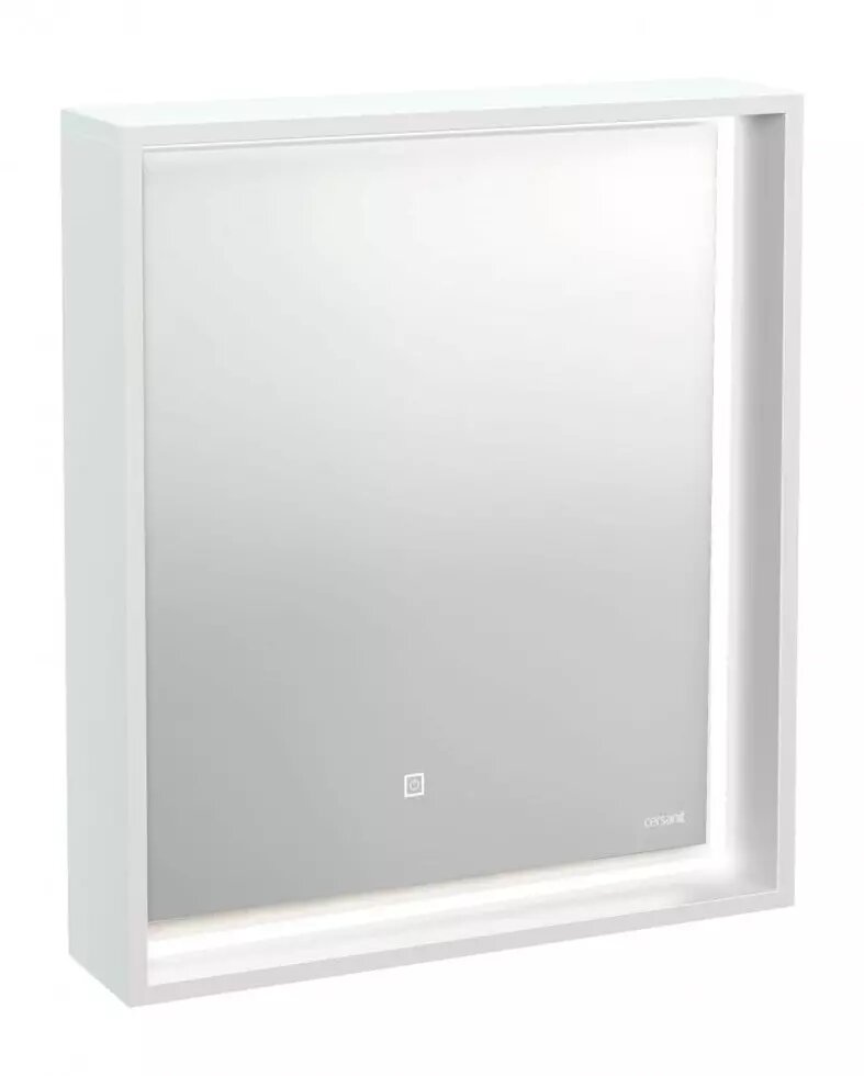Зеркало Cersanit LOUNA 60*70 с подсветкой прямоугольное универсальная белый (SP-LU-LOU60-Os) от компании Интернет-магазин ProComfort - фото 1