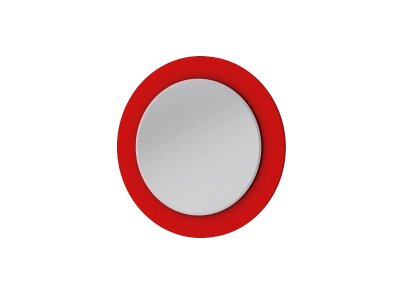 Зеркало красное Botticelli Vanessa VNM-80 ##от компании## Интернет-магазин ProComfort - ##фото## 1