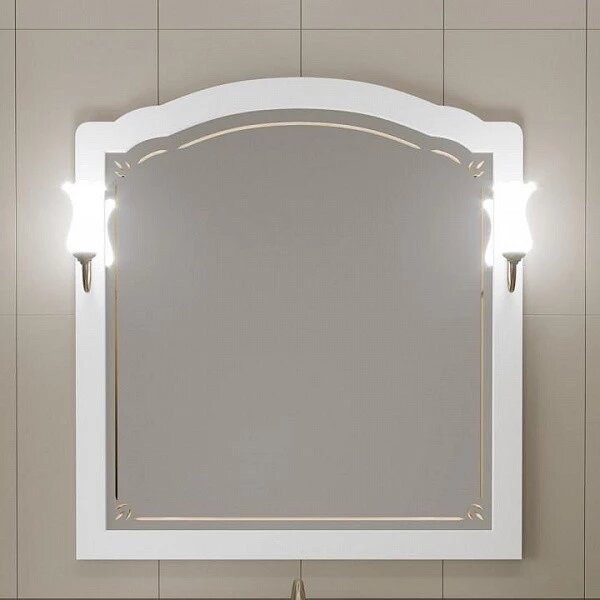 Зеркало Opadiris Лоренцо 100 Белый матовый (Z0000008465) от компании Интернет-магазин ProComfort - фото 1