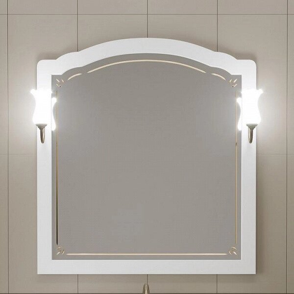 Зеркало Opadiris Лоренцо 80 Белый матовый (Z0000008464) от компании Интернет-магазин ProComfort - фото 1