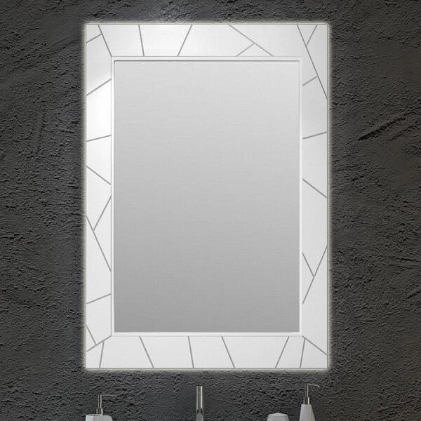 Зеркало OPADIRIS Луиджи 70, цвет белый матовый (00-00000543) от компании Интернет-магазин ProComfort - фото 1