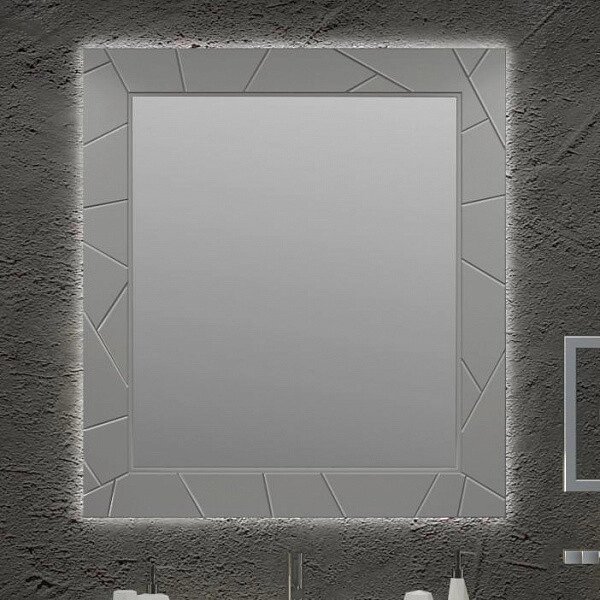 Зеркало OPADIRIS Луиджи 90, цвет серый матовый (00-00000523) от компании Интернет-магазин ProComfort - фото 1
