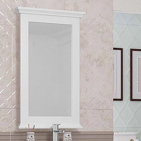 Зеркало Opadiris Палермо 50, цвет белый матовый (Z0000008556) от компании Интернет-магазин ProComfort - фото 1