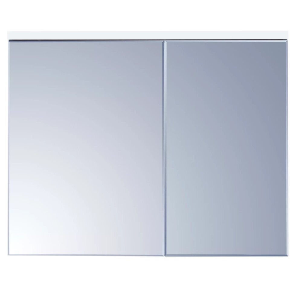 Зеркало-шкаф Акватон Брук 100 1A200702BC010 белый от компании Интернет-магазин ProComfort - фото 1