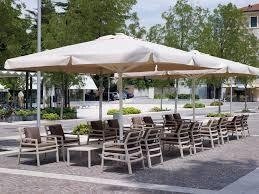 Зонт для летних площадок Сан Ремо 4х4 квадратный от компании Интернет-магазин ProComfort - фото 1