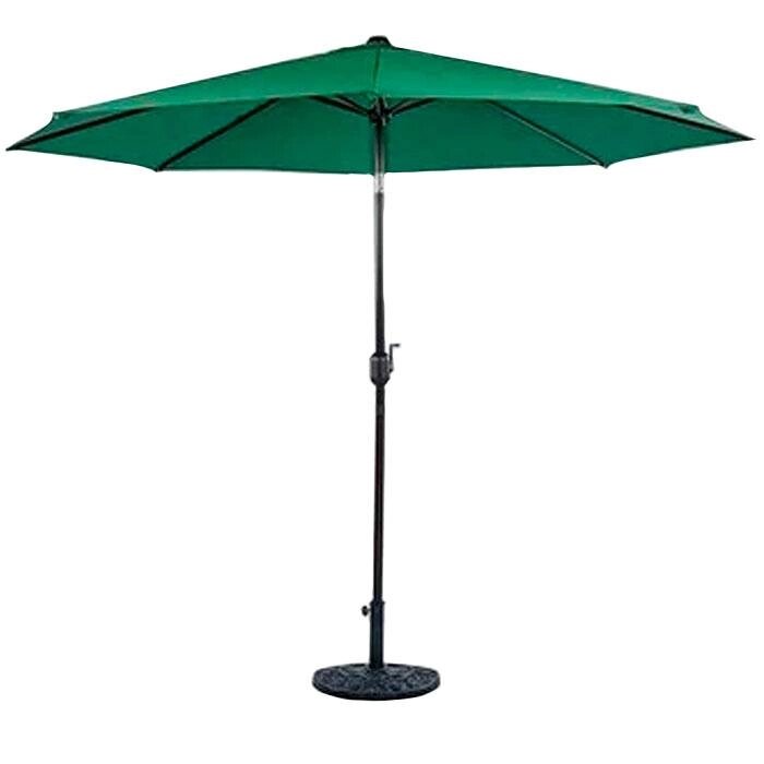 Зонт пляжный круглый ART. Home ZT-BP2072 зеленый с утяжелителем-подставкой от компании Интернет-магазин ProComfort - фото 1