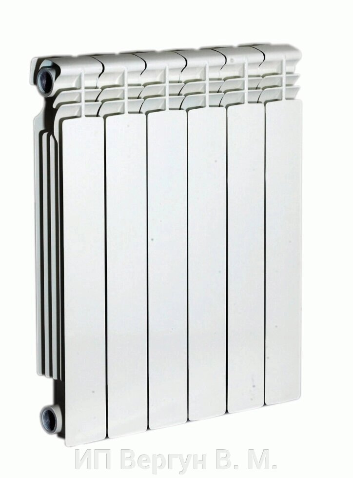 Радиатор секционный биметаллический B-500A3(500/80) VVM от компании ИП Вергун В. М. - фото 1
