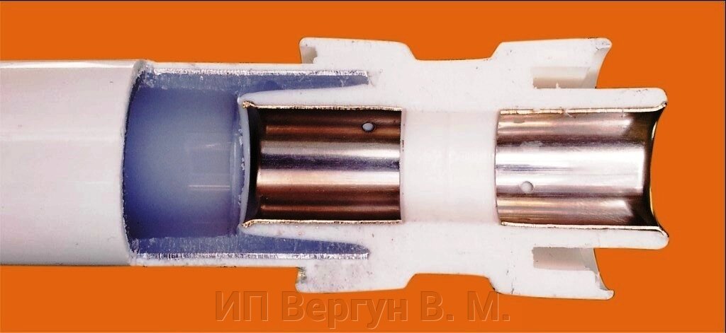 Труба металлопластиковая Pert-Al-Pert RPAP5 25*3.0 Кингбулл от компании ИП Вергун В. М. - фото 1