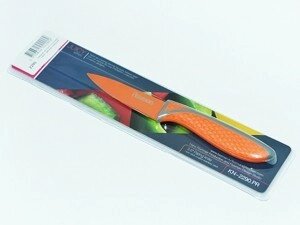 2290 FISSMAN Овощной нож JUICY 8 см (нерж. сталь с цветным покрытием) от компании Интернет-магазин VPROK_kz - фото 1