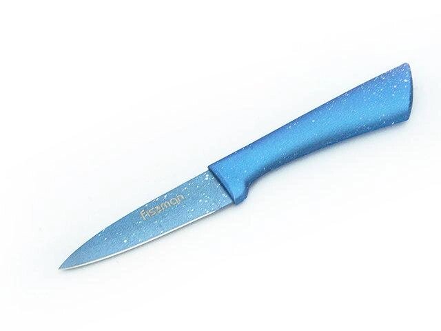 2330 FISSMAN Овощной нож LAGUNE 9 см (нерж. сталь с цветным покрытием) от компании Интернет-магазин VPROK_kz - фото 1