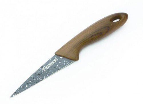 2334 FISSMAN Овощной нож DUNE 9 см (нерж. сталь с цветным покрытием) от компании Интернет-магазин VPROK_kz - фото 1