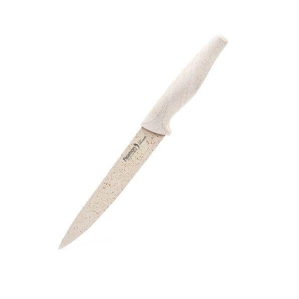 2349 FISSMAN Гастрономический нож KALAHARI 20 см (сталь с антиприлипающим покрытием) от компании Интернет-магазин VPROK_kz - фото 1