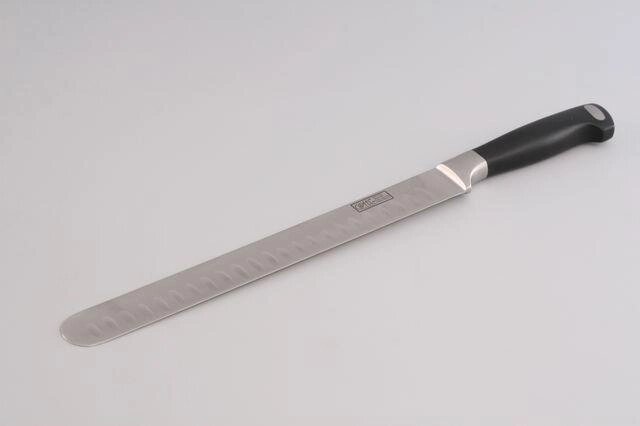 6792 GIPFEL Нож разделочный с выточками и закругленным концом PROFESSIONAL LINE 26 см (углеродистая  сталь) от компании Интернет-магазин VPROK_kz - фото 1