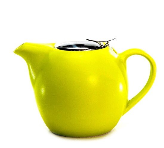 9294 FISSMAN Заварочный чайник 750 мл с ситечком, цвет СВЕТЛО-ЗЕЛЕНЫЙ (керамика) от компании Интернет-магазин VPROK_kz - фото 1