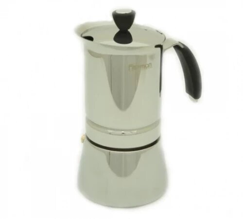 9410 FISSMAN Гейзерная кофеварка на 6 порций / 365 мл (нерж. сталь) от компании Интернет-магазин VPROK_kz - фото 1