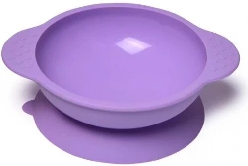 9592 FISSMAN Глубокая тарелка на присоске  KIDS 17х12 см/360 мл (силикон) от компании Интернет-магазин VPROK_kz - фото 1