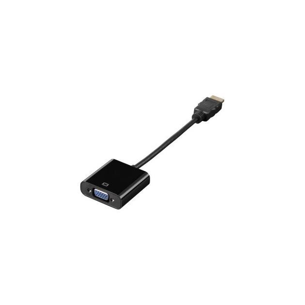 Адаптер "Adapter  HDMI 19 P / M to VGA HD 15  F / Audio" от компании Интернет-магазин VPROK_kz - фото 1