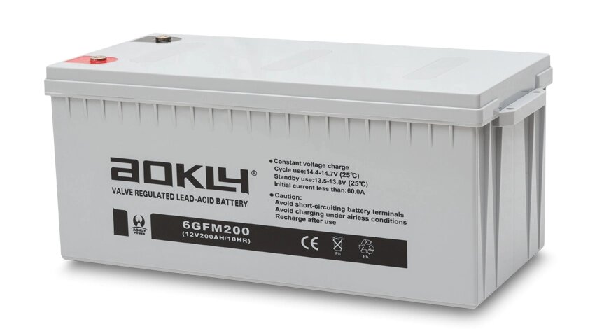 Аккумуляторная батарея 200 АЧ, 6-GFM-200, 522х240х244 от компании Интернет-магазин VPROK_kz - фото 1