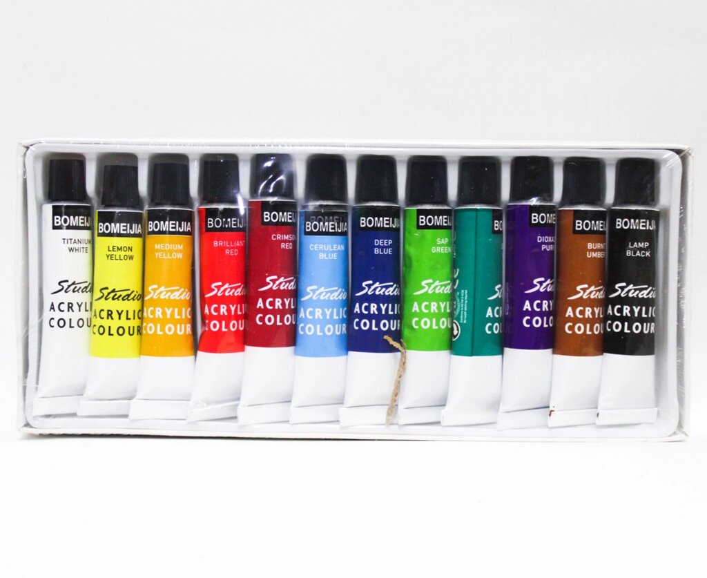 Акриловые краски "Acrylic Colour Set" от компании Интернет-магазин VPROK_kz - фото 1