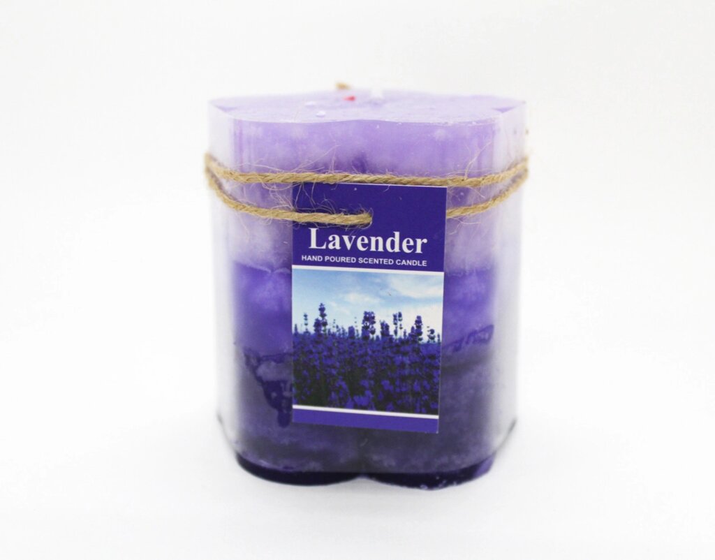 Ароматическая свеча, Lavender, 7 см от компании Интернет-магазин VPROK_kz - фото 1