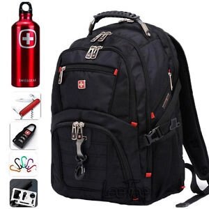 Backpack, Textile, Black, Audio out,15.6", SWISS GEAR Multifunction (рюкзак , матерчатый)  M:1565 от компании Интернет-магазин VPROK_kz - фото 1