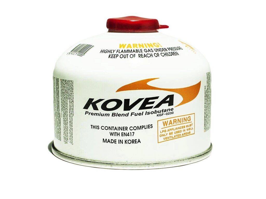 Баллон газовый Kovea 230 (изобутан/пропан 70/30) от компании Интернет-магазин VPROK_kz - фото 1